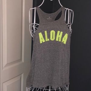 Halter cotton tank top